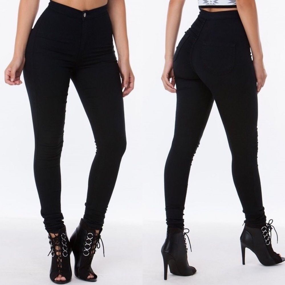 Got Them Saying Wow High Rise Jeans